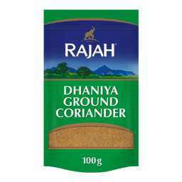 Show details for Rajah Dhaniya Powder Ground Coriander 100g Picture of Rajah Dhaniya Powder Ground Coriander 100g