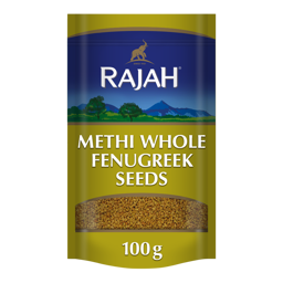 Show details for Rajah Whole Methi Fenugreek Seeds 100g Picture of Rajah Whole Methi Fenugreek Seeds 100g