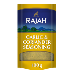 Show details for Rajah Garlic & Coriander Seasoning 100g Picture of Rajah Garlic & Coriander Seasoning 100g