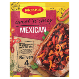 Show details for Maggi Mexican Chicken Herbs & Spices Recipe Mix 38g Picture of Maggi Mexican Chicken Herbs & Spices Recipe Mix 38g