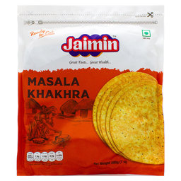 Show details for Jaimin Masala Khakhra 200g Picture of Jaimin Masala Khakhra 200g