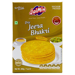 Show details for Jaimin Dry Jeera Bhakri 200g Picture of Jaimin Dry Jeera Bhakri 200g