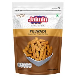 Show details for Jaimin Fulwadi (Chickpea Flour Sticks) 200g Picture of Jaimin Fulwadi (Chickpea Flour Sticks) 200g