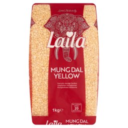 Show details for Laila Mung Dal Yellow 1kg Picture of Laila Mung Dal Yellow 1kg