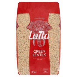 Show details for Laila Green Lentils 2kg Picture of Laila Green Lentils 2kg