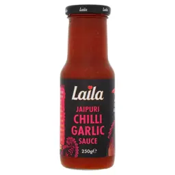 Show details for Laila Jaipuri Chilli Garlic Sauce 250g Picture of Laila Jaipuri Chilli Garlic Sauce 250g