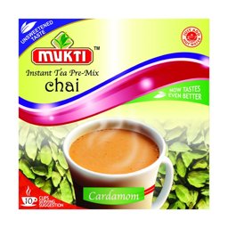 Show details for Mukti Chai Cardamom Elachi Tea Unsweetened 10 Sachets Picture of Mukti Chai Cardamom Elachi Tea Unsweetened 10 Sachets