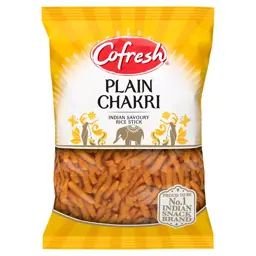 Show details for Cofresh Chakri Rice Stick Snack 300g Picture of Cofresh Chakri Rice Stick Snack 300g