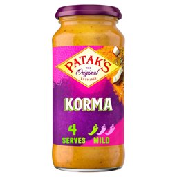 Show details for Patak's Korma Curry Sauce 450g Picture of Patak's Korma Curry Sauce 450g