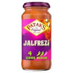 Show details for Patak's Jalfrezi Curry Sauce 450g Picture of Patak's Jalfrezi Curry Sauce 450g