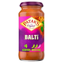 Show details for Patak's Balti Curry Sauce 450g Picture of Patak's Balti Curry Sauce 450g