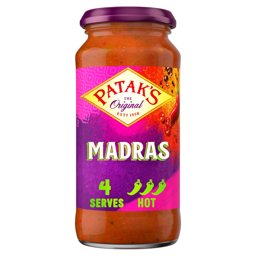 Show details for Patak's Madras Curry Sauce 450g Picture of Patak's Madras Curry Sauce 450g