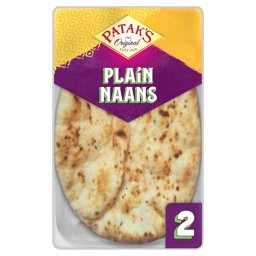 Show details for Patak's Plain Naan Breads x2 Picture of Patak's Plain Naan Breads x2