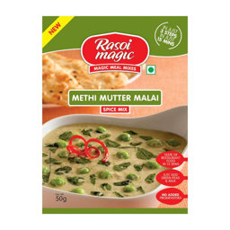 Show details for Rasoi Magic Methi Mutter Malai 50g Picture of Rasoi Magic Methi Mutter Malai 50g