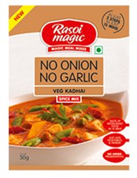 Show details for Rasoi Magic No Onion No Garlic Veg Kadhai 50g Picture of Rasoi Magic No Onion No Garlic Veg Kadhai 50g