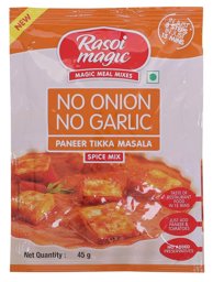 Show details for Rasoi Magic No Onion No Garlic Panner Tikka Masala 50g Picture of Rasoi Magic No Onion No Garlic Panner Tikka Masala 50g