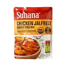 Show details for Suhana Chicken Jalfrezi Spice Mix 50g Picture of Suhana Chicken Jalfrezi Spice Mix 50g