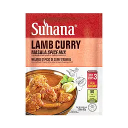 Show details for Suhana Lamb Curry Spice Mix 80g Picture of Suhana Lamb Curry Spice Mix 80g
