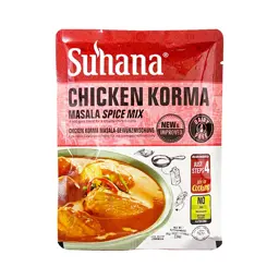Show details for Suhana Chicken Korma Spice Mix 80g Picture of Suhana Chicken Korma Spice Mix 80g