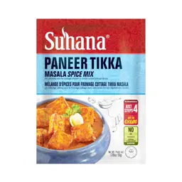 Show details for Suhana Paneer Tikka Spice Mix 50g Picture of Suhana Paneer Tikka Spice Mix 50g