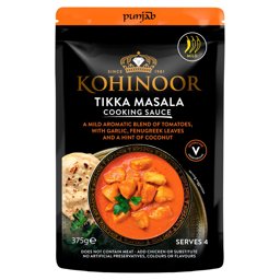Show details for Kohinoor Tikka Masala Cooking Sauce 375g Picture of Kohinoor Tikka Masala Cooking Sauce 375g