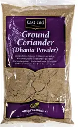 Show details for East End Ground Coriander 400g Picture of East End Ground Coriander 400g