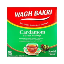 Show details for Wagh Bakri Cardamom Chai Tea 100 Bags Picture of Wagh Bakri Cardamom Chai Tea 100 Bags