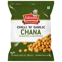 Show details for Jabsons Chilli Garlic Roasted Chana 140g Picture of Jabsons Chilli Garlic Roasted Chana 140g