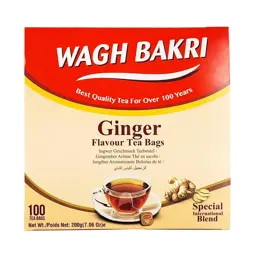 Show details for Wagh Bakri Ginger Chai Tea 100 Bags Picture of Wagh Bakri Ginger Chai Tea 100 Bags