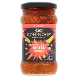 Show details for Kohinoor Savoury & Sour Mixed Pickle 300g Picture of Kohinoor Savoury & Sour Mixed Pickle 300g