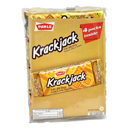 Show details for Parle Krackjack Biscuits - Pack of 4 Picture of Parle Krackjack Biscuits - Pack of 4