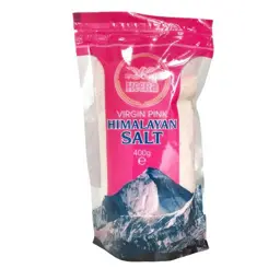 Show details for Heera Virgin Pink Himalayan Salt 400g Picture of Heera Virgin Pink Himalayan Salt 400g