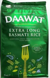 Show details for Daawat Extra Long Basmati Rice 5kg Picture of Daawat Extra Long Basmati Rice 5kg