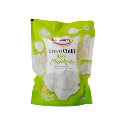 Show details for Maniarr's Green Chilli Rice Crackers 200g Picture of Maniarr's Green Chilli Rice Crackers 200g