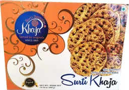 Show details for Surti Sarasiya Khaja 400g Picture of Surti Sarasiya Khaja 400g