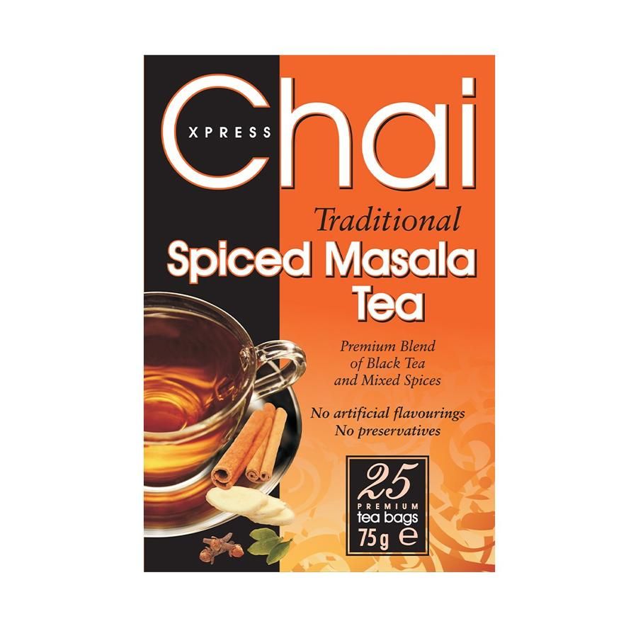 Picture of Chai Xpress Spiced Masala Tea 25 Bags 75g