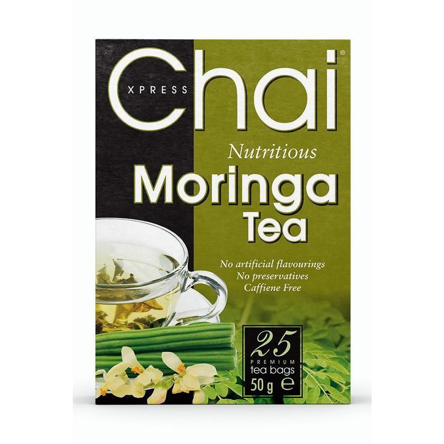 Picture of Chai Xpress Nutritious Moringa Tea 25 Tea Bags 50g