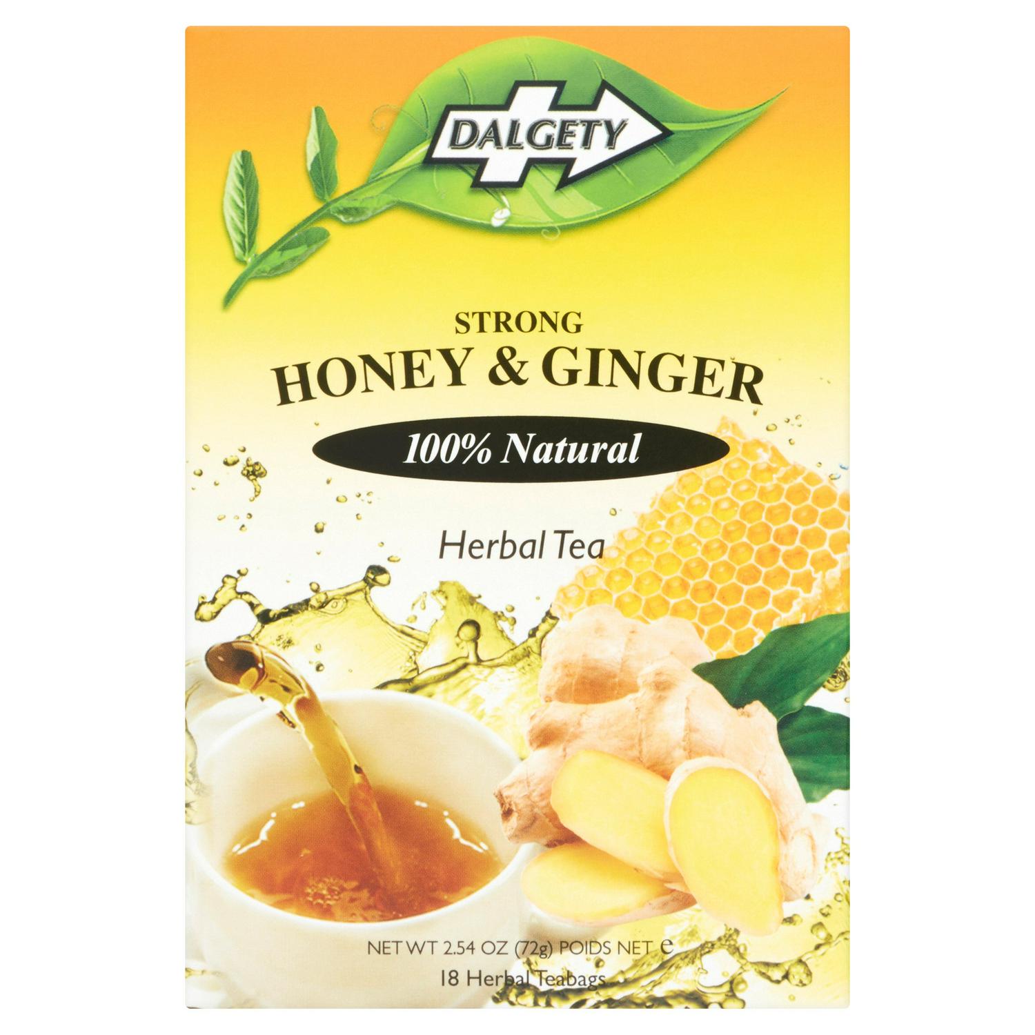 Picture of Dalgety Honey & Ginger Tea 72g