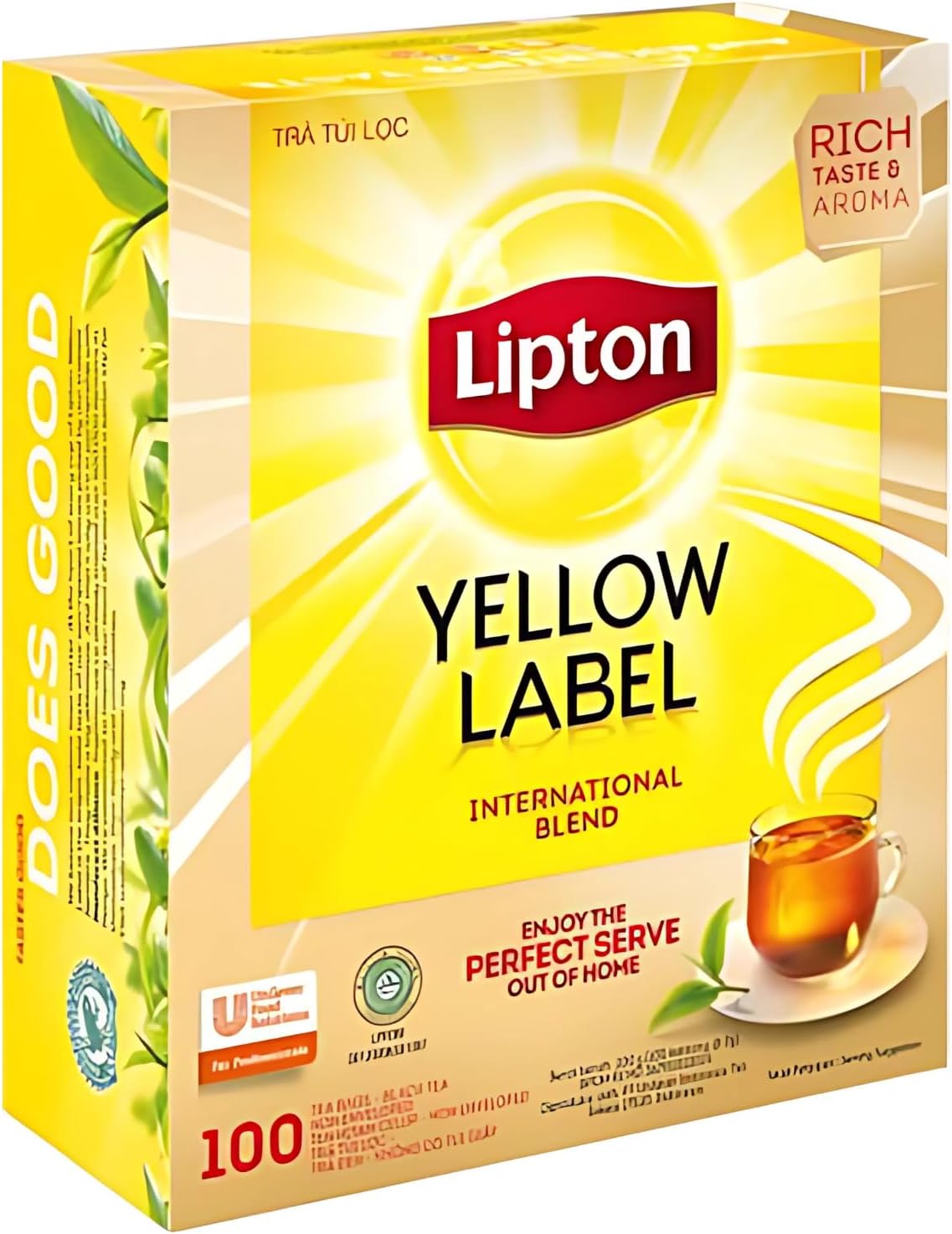 Picture of Lipton Yellow Label 100 Tea Bags