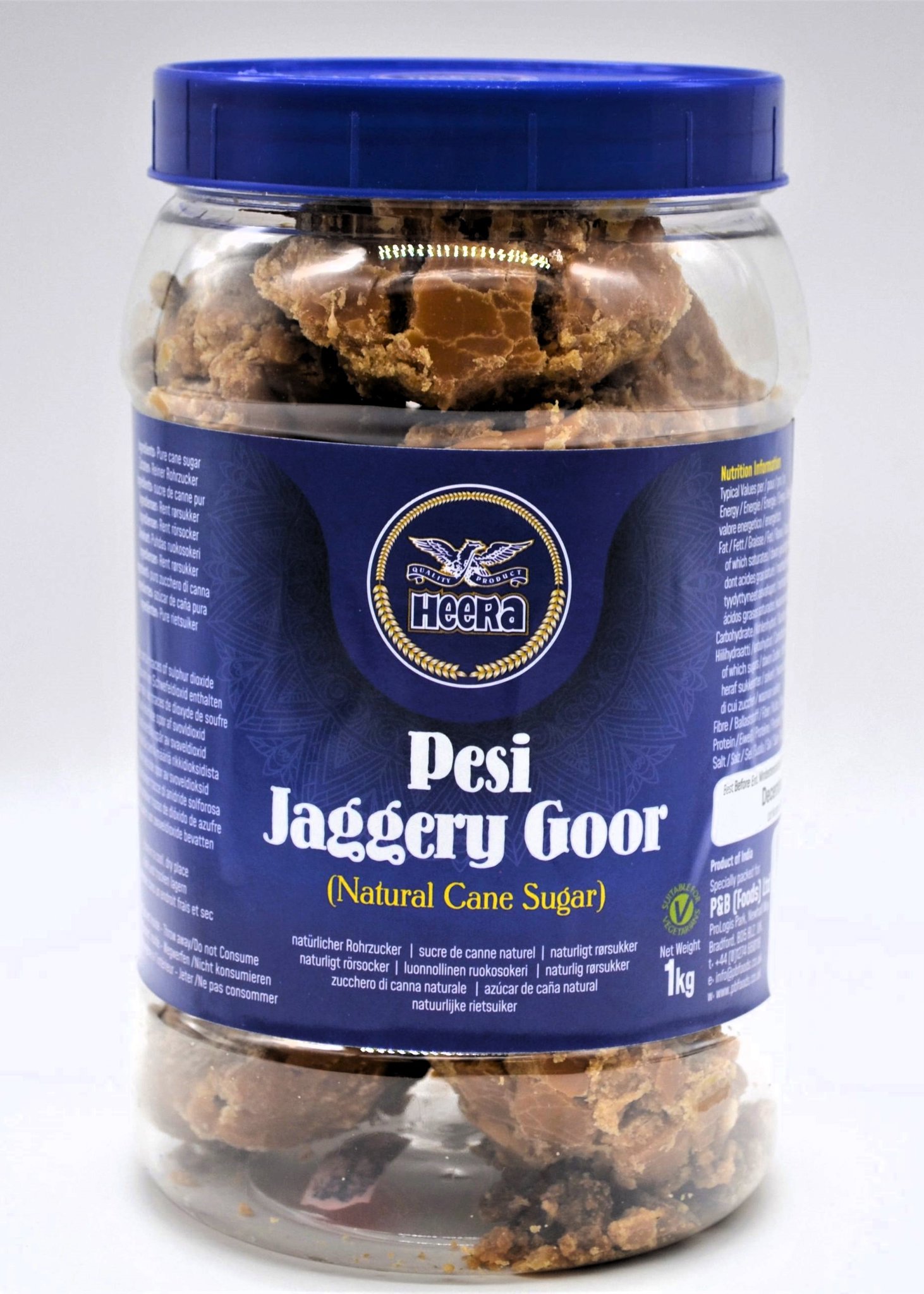 Picture of Heera Pesi Jaggery Goor 1kg