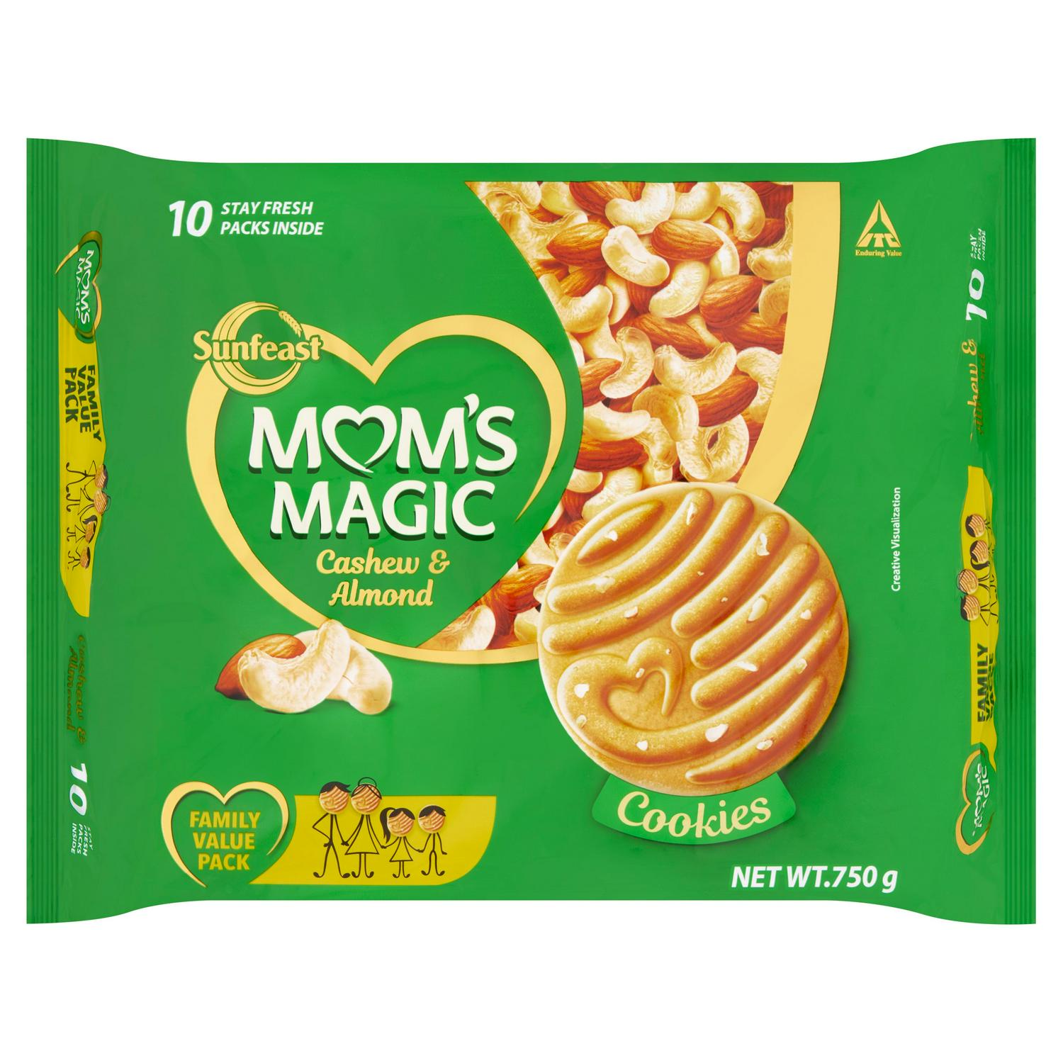 Picture of Sunfeast Mom's Magic Cashew & Almonds Cookies 750g