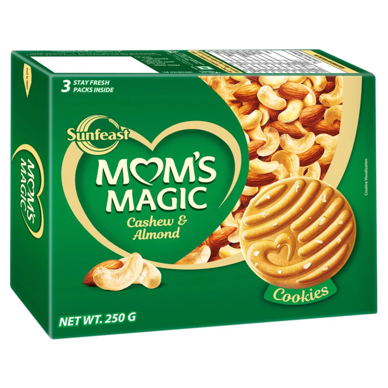 Picture of Sunfeast Mom's Magic Cashew & Almonds Cookies 250g