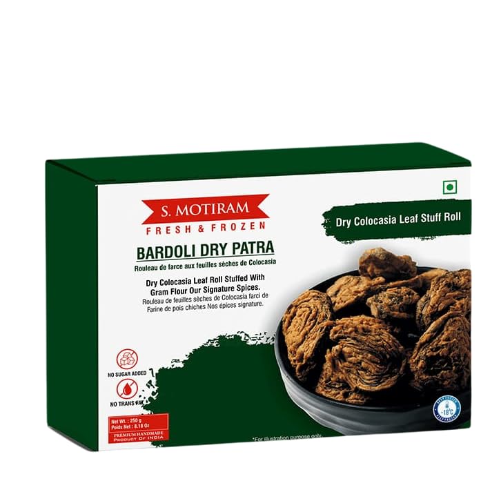 Picture of S. Motiram Bardoli Dry Patra 250g