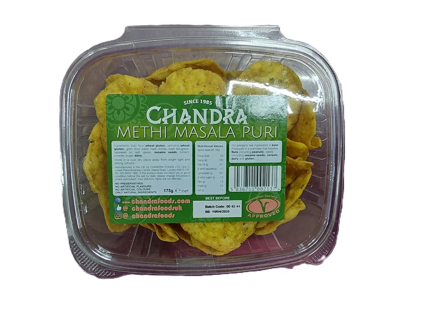 Picture of Chandra Methi Masala Puri 175g