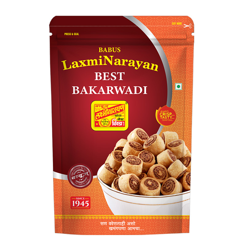 Picture of Babus Laxminarayan Best Bakarwadi 250g