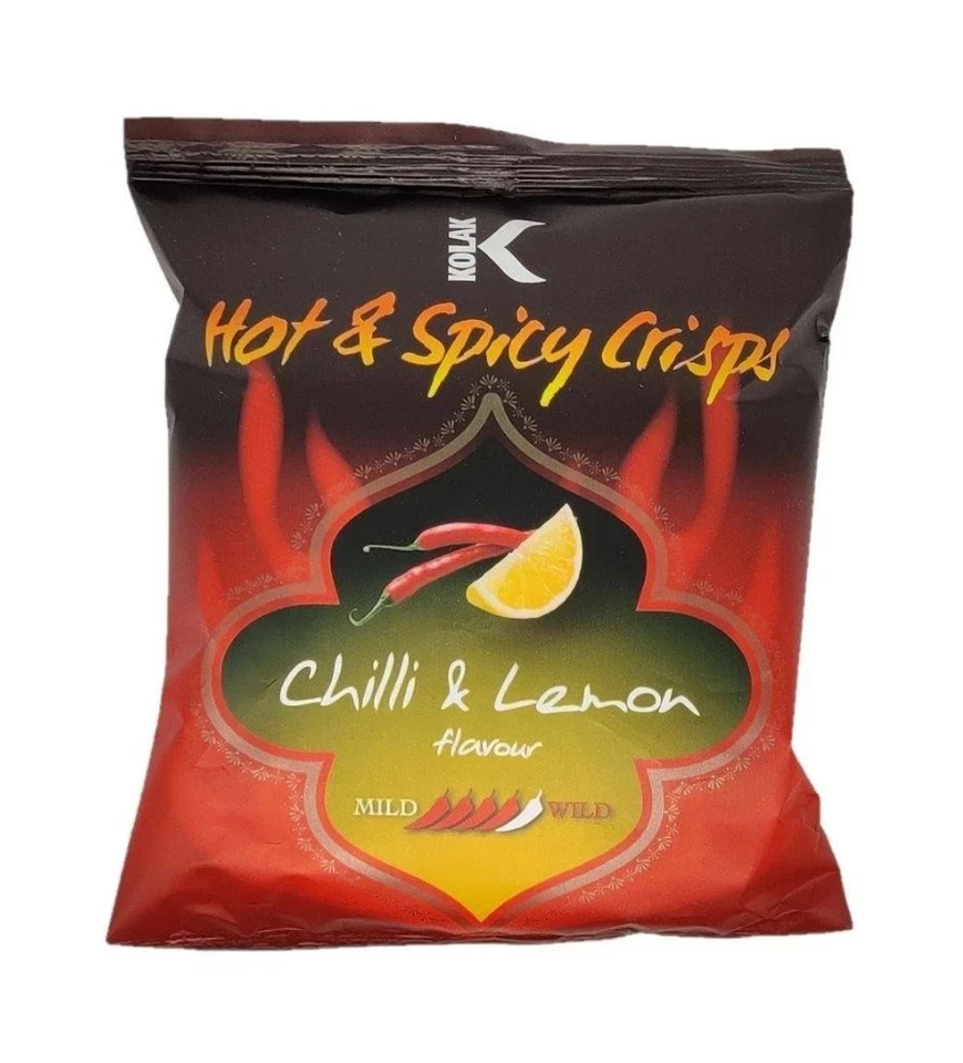Picture of Kolak Chilli & Lemon Crisps 120g