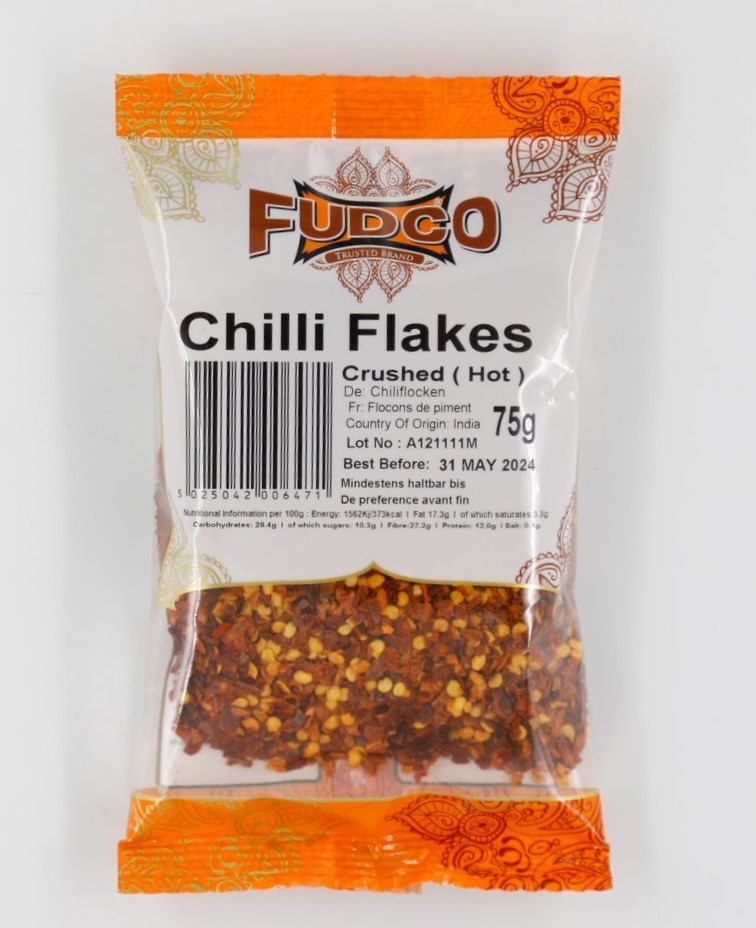 Picture of Fudco Crushed Chilli Flakes 75g